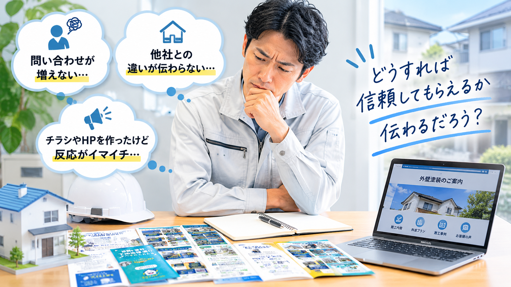どうすれば信頼してもらえるか?