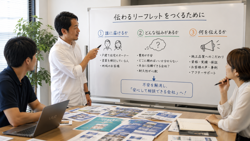 伝わるリーフレットを作るために