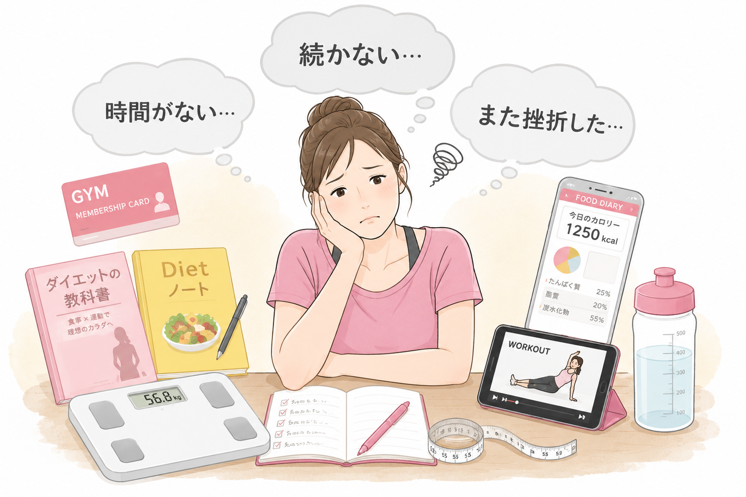 加圧トレーニングジムの悩み