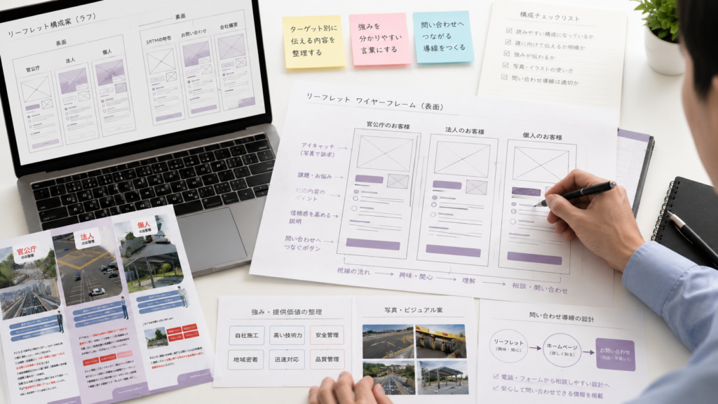 ターゲット別に情報を整理した理由